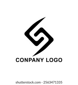 Abstract minimalist corporate logo vector for your Company