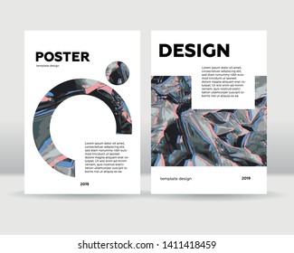 Abstract minimalist cover template. It can be used for posters, cards, flyers, brochures, magazines and any kind of cover. EPS 10 - Vector