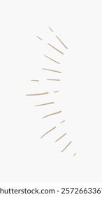 Abstract minimalist design with beige lines on a light background. Simple lines create a modern, minimalist look. Perfect for minimalist decor and design.