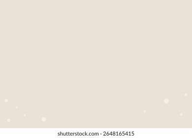 Abstract minimalist design with subtle floating circles on white background