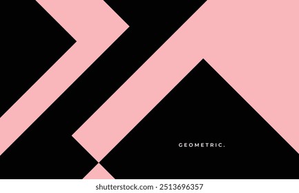 Modelo de fundo geométrico minimalista abstrato. Plano de fundo simples de arte geométrica. Para anúncio, marca, negócio ou promoção.
