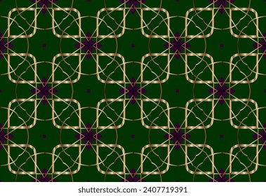 Abstract minimalist geometrical ornament graphic style. Ornaments on dishes, textiles, wallpaper. 