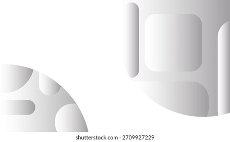 Abstract Minimalist Gradient Background with Geometric Shapes in Grey Tones – Modern Clean Template Design
