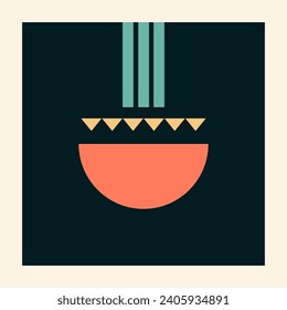 Abstract Minimalist Graphic Poster Design Element Template Simple Poster Minimalist Graphic Shape Contemporary Abstract Decoration Pattern Geometric Symbol Background Element Icon Simple Decor Pattern