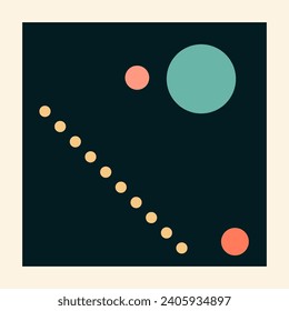 Abstract Minimalist Graphic Poster Design Element Template Simple Poster Minimalist Graphic Shape Contemporary Abstract Decoration Pattern Geometric Symbol Background Element Icon Simple Decor Pattern