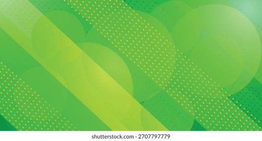 abstract Minimalist green background with gradient color and artistic dynamic line decoration minimalis