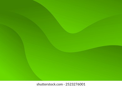 Abstrato minimalista camada de onda verde plano de fundo moderno. textura padrão branco. ilustração vetorial