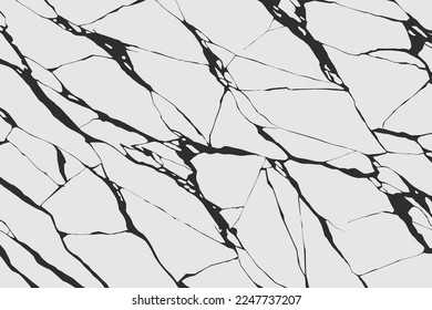 Abstract minimalist Light marble cracks simple texture. Vector illustration. Vector texture for flyer, packaging, invitation, cover. svg