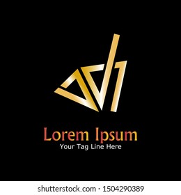 Abstract and minimalist logo design. Creative logo.