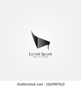 Abstract and minimalist logo design. Creative logo. Beautiful and simple element.
