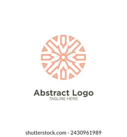 Abstract Minimalist Logo Design Creative