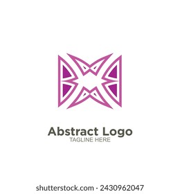 Abstract Minimalist Logo Design Creative