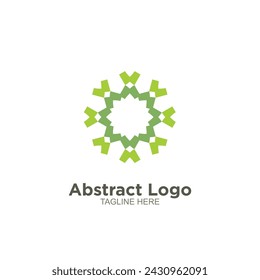 Abstract Minimalist Logo Design Creative