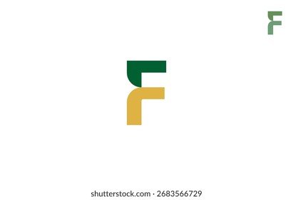 Abstract minimalist logo featuring a stylized letter 'F'. Great for corporate identity, modern business branding, and creative marketing projects. Clean and isolated.