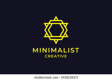 Resumen Diseño de plantillas de logotipo minimalista