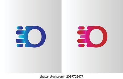 Abstract and minimalist O letter logo design, best O letter logo design template