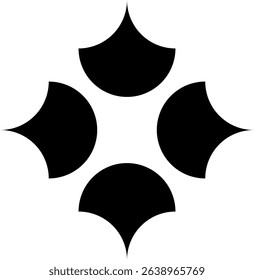 a abstract minimalist pattern concept for corporate identity that operates in the beauty sector and so on. Unique and easily recognizable anytime and anywhere. Identical to neatness and branding.