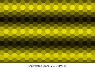 Hexágono padrão minimalista abstrato com cor
