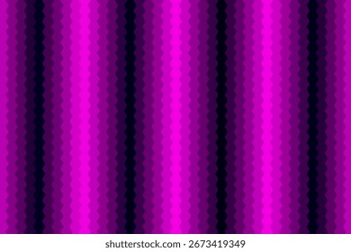 Abstract minimalist pattern hexagon with color
