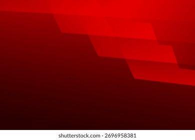 Abstractas minimalista Fondo moderno de forma roja con concepto de tecnología para Plantilla, póster, Fondo de pantalla, diseño de volante. Ilustración vectorial	