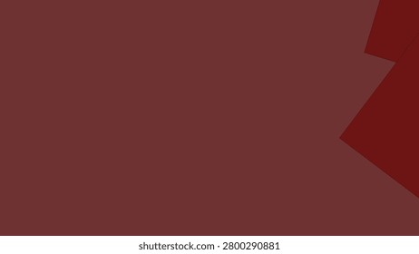 Abstract minimalist reddish brown background overlapping darker red geometric rectangles trapezoids depth layering contrast modern vector illustration