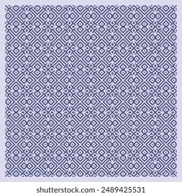 Abstract minimalist seamless pattern with repeating structure in monochrome style illustration