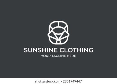 Abstract, Minimalist, Simple clothing line for women logo for fashion industry business