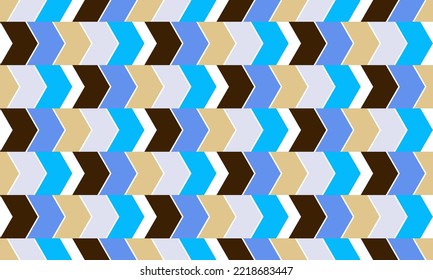 Abstract minimalist vector geometry, punchy forms and colors that demand attention, seamless