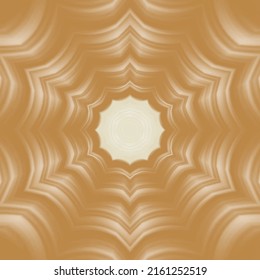 Abstract minimalist wall composition in sand tones. Modern creative hand drawn background.
