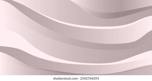 Abstract minimalist white and gray curve modern background. texture white pattern. Purple wave abstract background with modern concept design.Wavy Background in Pastel Color Design. Fluid Shapes. 
