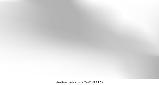 Abstract minimalist white and gray gradient shape modern background. texture white pattern. vector illustration