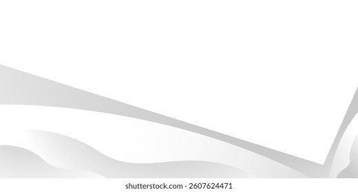 Abstract minimalist white and gray shape modern background.texture white pattern. vector illustration