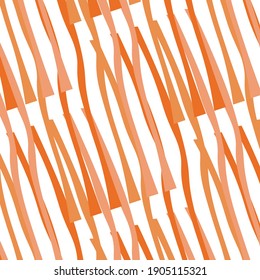 Abstract minimalistic background of curved lines. Seamless endless stripes. Suitable for website backgrounds as well as promotional items.