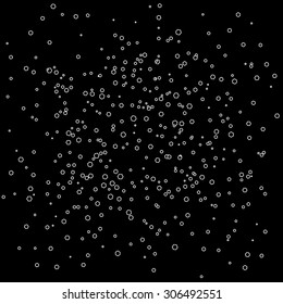 Abstract minimalistic black and white pattern hexagon, black and white, monochrome