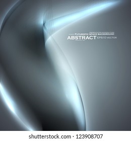 Abstract minimalistic elements, futuristic illustration, vector background - editables eps10.