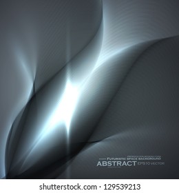 Abstract minimalistic elements, futuristic illustration, vector background - editables eps10.