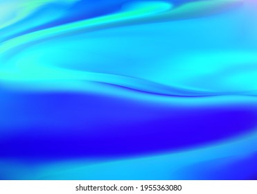 Abstract Minimalistic Fluid Gradient Background. Blue Water Bg for Brochure, Advertising, Festival, Night Club Poster