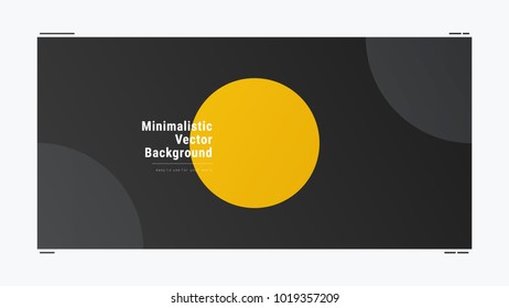 Abstract minimalistic gradient geometric modern vector background. Gradient Geometry Forms. Graphic design. Creative concept