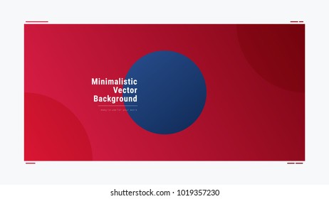 Abstract minimalistic gradient geometric modern vector background. Gradient Geometry Forms. Graphic design. Creative concept