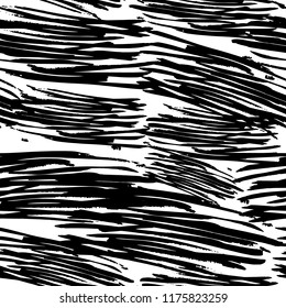 Abstract minimalistic hand drawn vector seamless pattern