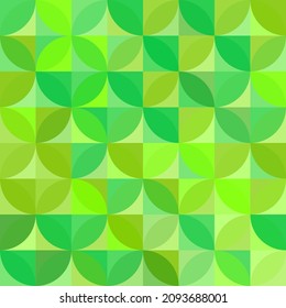 Abstract minimalistic mosaic seamless pattern. Vector illustration. Design for banner, flyer, poster, print, wrapping paper, wallpaper or fabric.