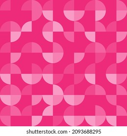 Abstract minimalistic mosaic seamless pattern. Vector illustration. Design for banner, flyer, poster, print, wrapping paper, wallpaper or fabric.