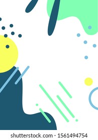 Abstract minimalistic vector background for greeting cards, design.