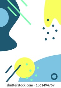 Abstract minimalistic vector background for greeting cards, design.