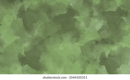 Abstrato menta fundo de aquarela verde, verde padrão abstrato fundo de aquarela. Fundo de aquarela verde escuro com efeito de nuvens.