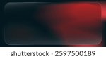 Abstract mirror banner. Red and black abstract gradient background vecotr