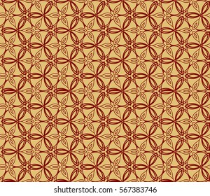 Abstract mirror illustration with geometric shape. For interior decoration, textile industry, printing industry.