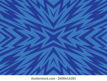 Abstract mix colour background with spikes and zigzag narrow line pattern work