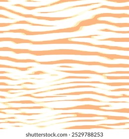 Abstract Mix Tropical Leaf, Leopard and Zebra Stripes Seamless Pattern. Vector Geometric Exotic Print summer color yellow orange white 