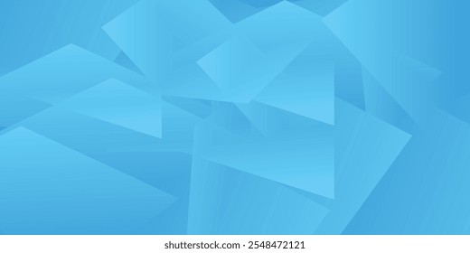 Abstract mixed triangles overlapping background